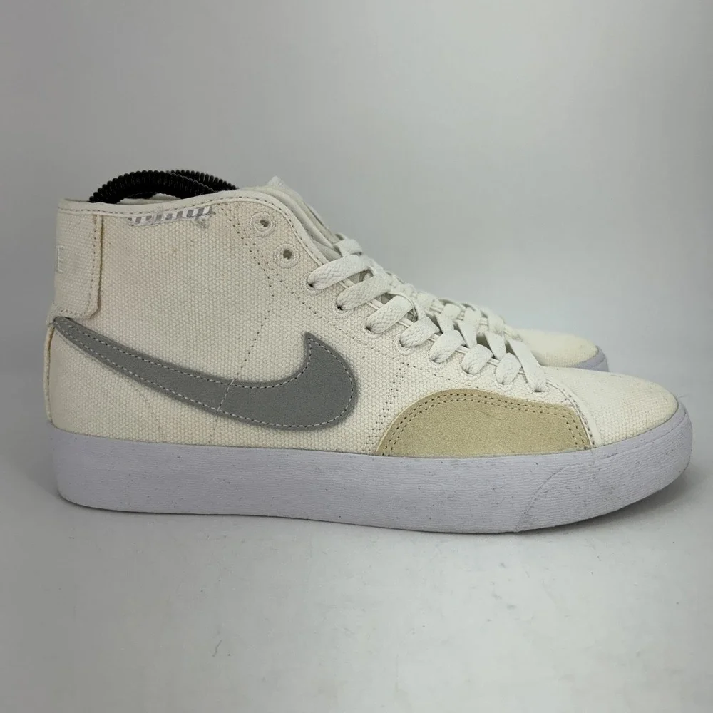 Nike Shoes Mens Size 6.5 SB Zoom Blazer Canvas Mid Top Skate Sneakers Summit